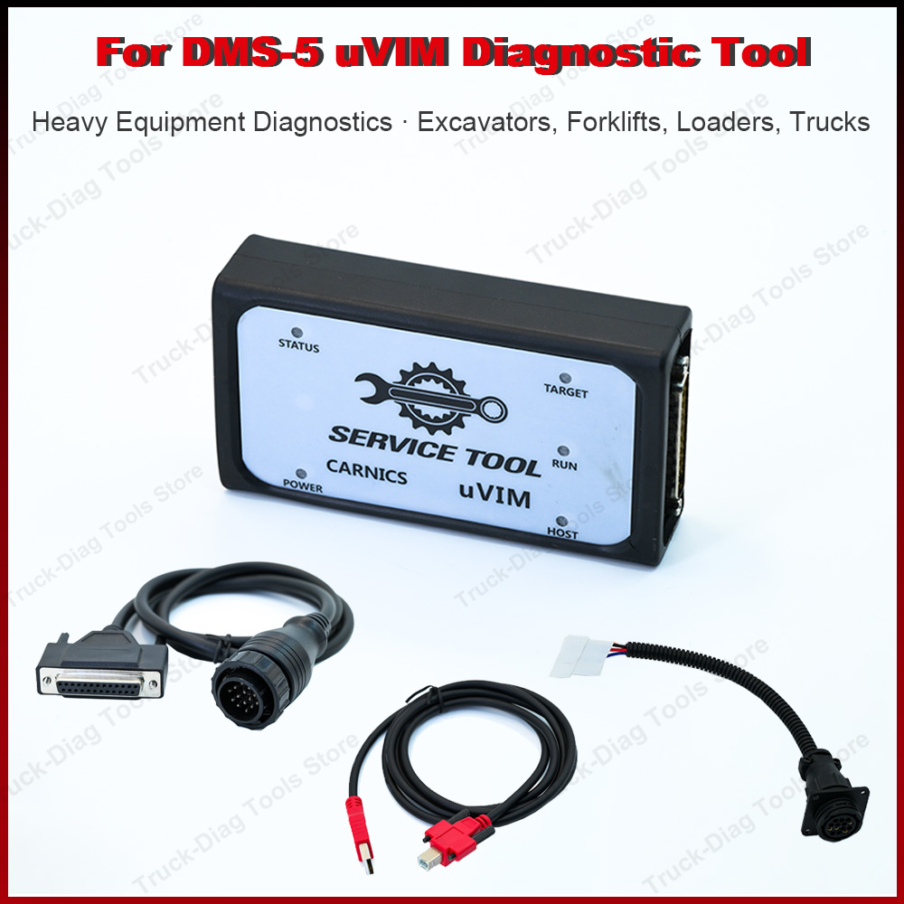 Heavy Equipment Software - uVIM Teşhis Cihazı DMS-5 Ağır İş