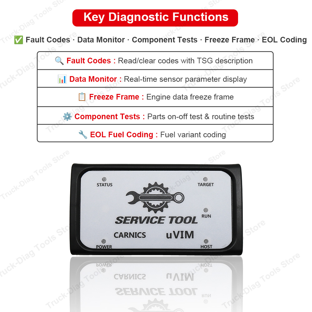 uVIM Teşhis Cihazı DMS-5 Ağır  - Heavy Equipment Software incelemesi ve fiyatı