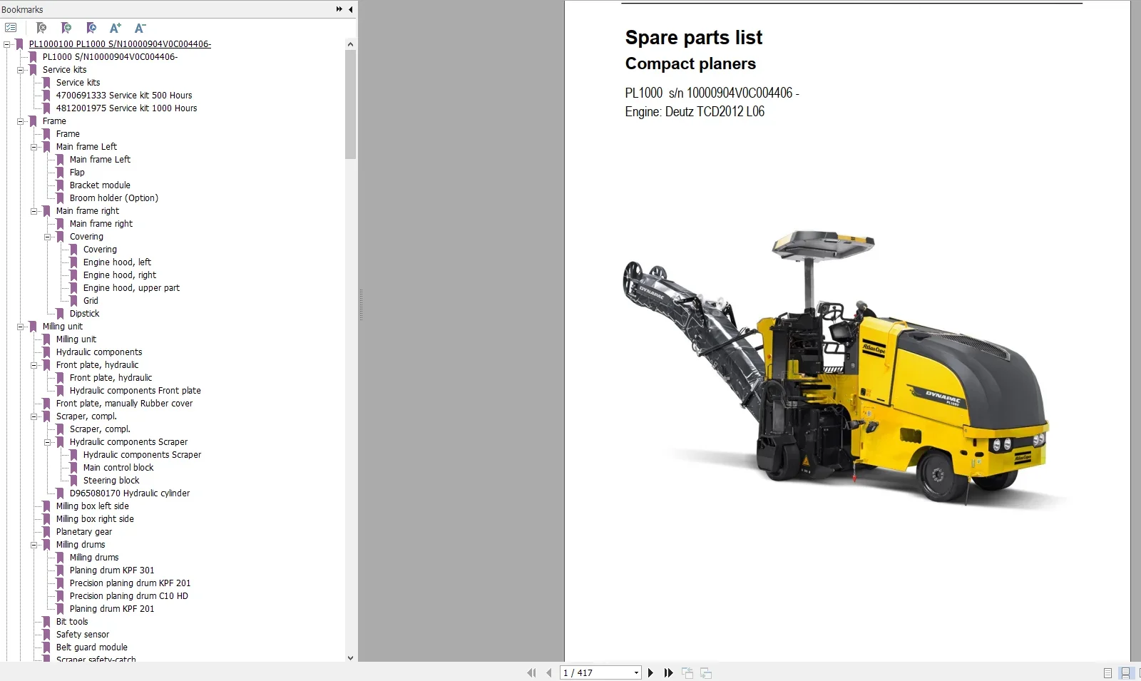 EPC-SOFTWARE Dynapac Ağır Ekip - Heavy Equipment Software incelemesi ve fiyatı